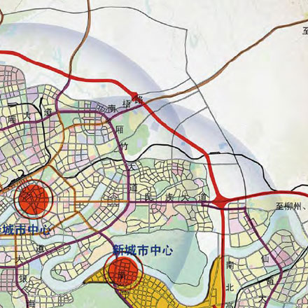 學校導視碼-路口導視牌